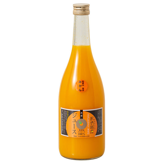 紀伊路屋 有田みかんの無添加ストレートジュース 果汁100%(720ml)