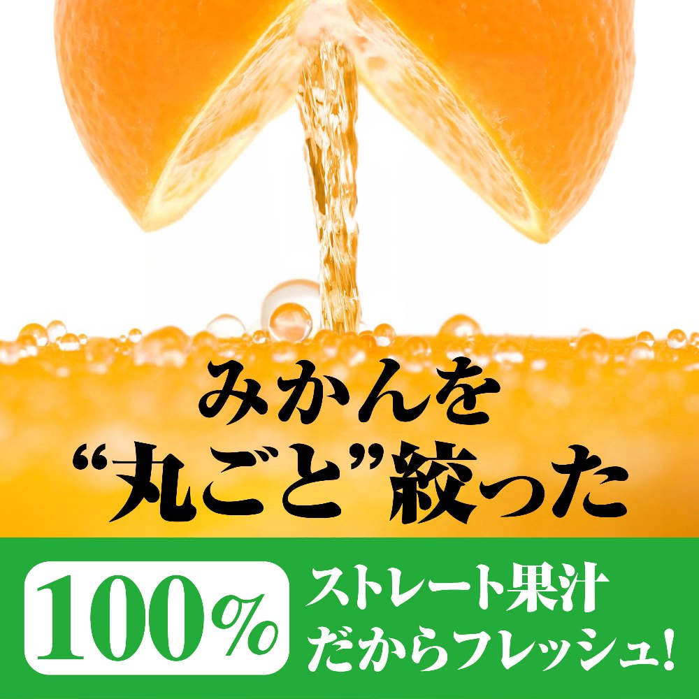 和歌山　紀伊路屋　有田みかんの無添加ストレートジュース　果汁100％（720ml）３本セット